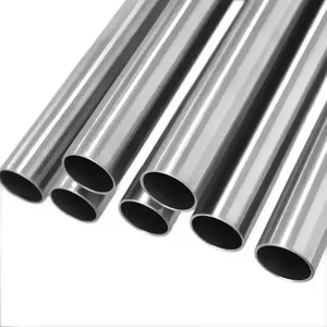 Tubes titaniques en alliage de tuyau d'acier sans couture/soudé d'ASTM B338/B861/B862 pour des évaporateurs et des condenseurs