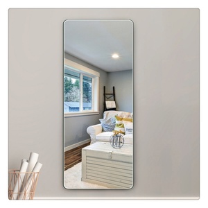 50*150cm the Better Bevel Frameless Rectangle Wall Aluminum Mounted <b>Mirror</b> Full Length <b>Mirror</b> - Product Image 3