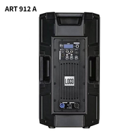 GOOERMI ART912A 1400W Enceinte active PA 12 pouces 128 dB DSP XLR Haut-parleur large bande pour scène, DJ et événements en direct