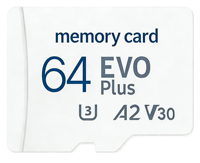 Carte Mini SD TF 64 Go 128 Go 256 Go 512 Go 1 To, mémoire haute vitesse, adaptateur en plastique, compatibilité pour caméra DVR, MP3, GPS, téléphone
