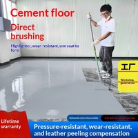 Peinture époxy trois-en-un pour sols en ciment, antidérapante, résistante à l'usure, imperméable, pour usine, atelier, garage, bureau