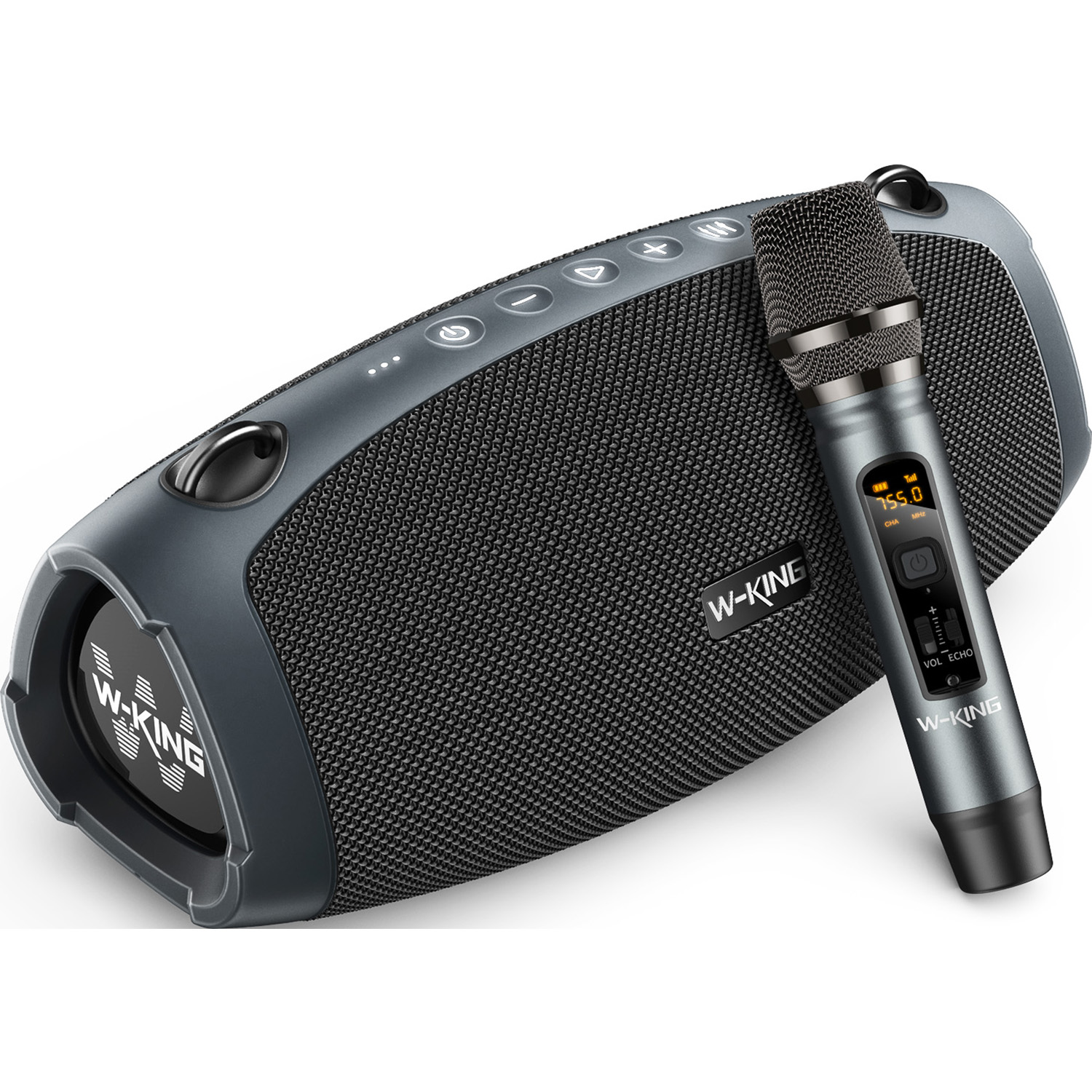 Portable Waterproof 120W W-King X10 Karaoke Bluetooth Speaker for
