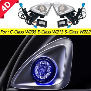 ลำโพงเสียงแหลมแบบหมุนได้ 4 มิติ 3/7/64 สี สำหรับรถยนต์ Mercedes Benz W205 W213 W222 C/E/S-Class ชุดติดตั้งลำโพงเสียงแหลมเพิ่มเติม - Product Image 2