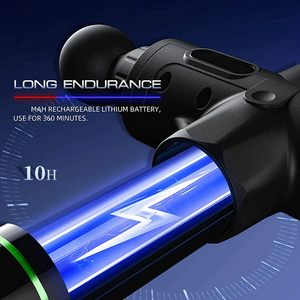 مسدس تدليك لفافة العضلات محمول مسدس تدليك العضلات لتخفيف آلام الأنسجة العميقة للجسم والرقبة والظهر للاسترخاء - Product Image 2