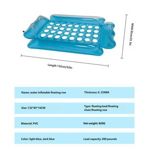 Flotteur gonflable en PVC épaissi, grande flottabilité pour adultes et enfants, <span class=keywords><strong>lit</strong></span> <span class=keywords><strong>flottant</strong></span> aquatique anti-basculement - Product Image 5