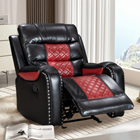 Canapé inclinable extensible en bois moderne de haute qualité, fauteuil à bascule confortable, fauteuil inclinable pivotant à 360 degrés