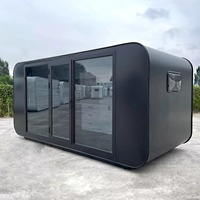 Suihe 5m Maison préfabriquée Pod Capsule préfabriquée Chambre d'hôtel Couchage pomme Pod Cabine avec chambre