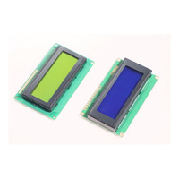 Module LCD à caractères négatifs et positifs, série I2C STN graphique 1602 jaune vert/bleu écran LCM avec rétroéclairage LED blanc