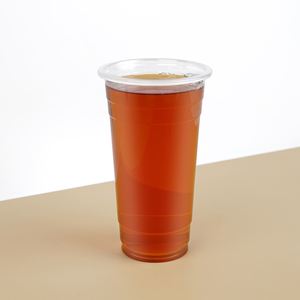 Custom logo Printing Eco-friendly 12/14/16/24oz clear Hot & <b>Cold</b> Drink Coffee Cafe <b>Cup</b> Disposable Plastic pp Single Wall <b>Cups</b> - Product Image 2