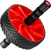 Roue abdominale Zakerda en caoutchouc EVA avec noyau en acier inoxydable, équipement d'entraînement musculaire, entraînement de fitness, salle de sport, maison