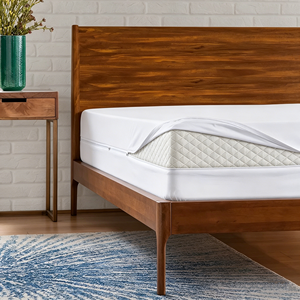 <span class=keywords><strong>Housse</strong></span> <span class=keywords><strong>de</strong></span> matelas zippée 100% imperméable, <span class=keywords><strong>anti</strong></span>-punaises <span class=keywords><strong>de</strong></span> <span class=keywords><strong>lit</strong></span>, taille twin - Product Image 1