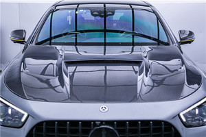 Kit de Carrocería de Fibra de Carbono para Mercedes-Benz E63S, Estilo AE Mejorado, Alerón, Difusor y Rejilla Delantera de Fibra de Carbono - Product Image 4