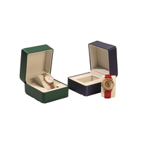 Boîte à montre en carton rigide avec insert en velours blanc, vente en gros Xinxing, boîte cadeau en papier pour montre