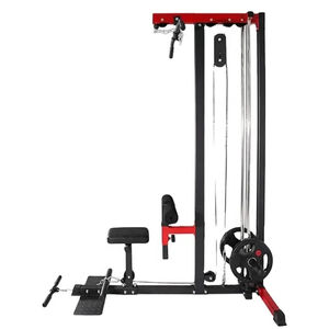 เครื่องทำสาย1400lbs แถวต่ำเครื่องฝึกร้อง<span class=keywords><strong>เพลง</strong></span>เดียวอุปกรณ์ยิมพร้อมแท่นฝึก - Product Image 6