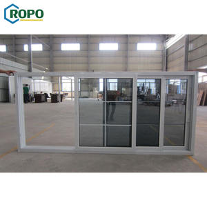 <span class=keywords><strong>Veka</strong></span> allemand standard australien à bas <span class=keywords><strong>prix</strong></span> promotionnel de qualité supérieure double <span class=keywords><strong>fenêtre</strong></span> coulissante en verre avec rails - Product Image 2