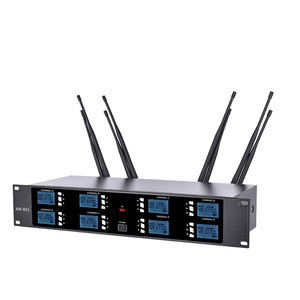 Tai Nghe Uhf <span class=keywords><strong>Microphone</strong></span> Với Màn Hình Mic/8 Kênh Không Dây Cầm Tay Mic Năng Động <span class=keywords><strong>Microphone</strong></span> 801 Hội Nghị Không Dây 8 Kênh - Product Image 6