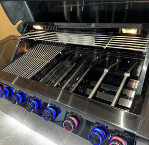 Cuisine extérieure moderne et luxueuse, <span class=keywords><strong>barbecue</strong></span> encastré en acier inoxydable, <span class=keywords><strong>barbecue</strong></span> au <span class=keywords><strong>gaz</strong></span> naturel - Product Image 3
