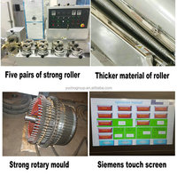 Nouvelle machine à fabriquer des sucettes caramel en acier inoxydable 304 Yucho YC-GDT150 entièrement automatique avec moteur servo, formage et dépose par matrices