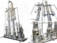 Système de distillation continue 1000L/H pour spiritueux neutres (NGS), alcool industriel, spiritueux de base pour la vodka, etc.
