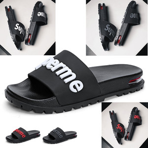Sandalias Tipo Chancla de Alta Calidad con Cojín de Aire y Logotipo Personalizado en Relieve 3D de Goma, Pantuflas Cómodas de Diseño Personalizadas con Logotipo - Product Image 3
