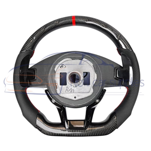 Volant sport modifié en fibre de carbone Red Label pour Mercedes Benz C GLC E S CLS <span class=keywords><strong>AMG</strong></span> ZC-205-P-1234 - Product Image 6