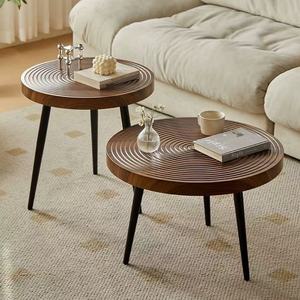 Nordic Elegant Luxury Style Corner Side <b>Table</b> High-End Combination <b>for</b> Living Room Simple Small-Lotus <b>Coffee</b> <b>Table</b> - Product Image 1