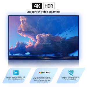 RTS Quad Core 4K Linux4.9 60FPS OS กล่องสมาร์ททีวี WiFi 802.11n 2.4G/5GHz อีเทอร์เน็ต10/100Mbps รองรับเครื่องเล่นสื่อมิดเดิลแวร์ - Product Image 5