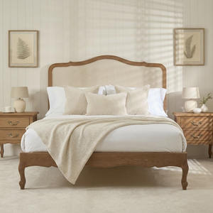 Lit en bois massif français vieilli de haute qualité, très grand lit, lit double style campagnard américain, meubles de <span class=keywords><strong>chambre</strong></span> à <span class=keywords><strong>coucher</strong></span> - Product Image 2