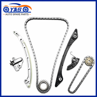 Kit Rantai Timing Baja Paduan Tugas Berat 8pcs Pengganti OE Tensioner Guide untuk New Focus Land Rover Evoque 2.0L DOHC