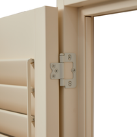 Volets de plantation en PVC et en bois à prix d'usine Volets manuels et électriques pour fenêtres extérieures et intérieures