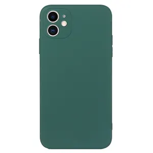 Custodia morbida antiurto in TPU antigraffio per iPhone 11 custodia colorata per borse per cellulari