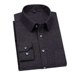 Tùy Chỉnh Của Người Đàn Ông Nhiều Màu Sắc Dài Tay Áo Nút Xuống Áo Sơ Mi - Product Image 5