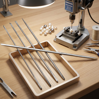 Outil de gravure RZ Brand Pearl Bit, perceuse à double extrémité en acier tungstène, aiguille de gravure