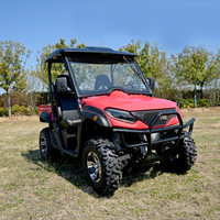 UTV électrique agricole 4x4 automatique 10KW de haute qualité, homologué pour la route, pour la chasse, buggy tout-terrain côte à côte avec certifications CEE