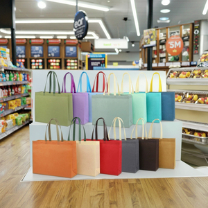 エコフレンドリーリサイクル不織布布バッグ不織布トートバッグBolsas Reciclables再利用可能ショッピングバッグEcologicas