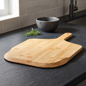 Pelle à pizza en bambou avec manche en bois, outil de cuisine durable pour la cuisson et le service de la pizza - Product Image 3
