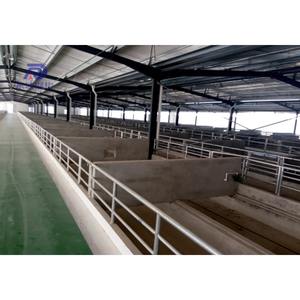 Maison moderne pour chèvres Conception préfabriquée Structure en acier Abri pour bétail et moutons - Product Image 5