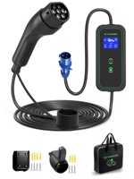 Servicio OEM Car Home Cargador UK Plug Type1 Type2 GB/T 16A 32A 5M Cable Ev Estación de energía eléctrica portátil Goodlink