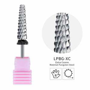 High Quality Nail Polish Accessories Tungsten Steel Super <b>Long</b> Sharp Cuticle Removers Nail <b>Drill</b> <b>Bits</b> for Personal Manicure Care - Product Image 4
