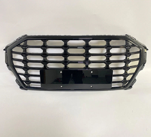 Parrilla Central de Parachoques de Alta Calidad, Parrilla Negra de Alta Configuración Compatible con <span class=keywords><strong>AUDI</strong></span> <span class=keywords><strong>Q3</strong></span> SQ3 2020-2023 F3 - Product Image 3