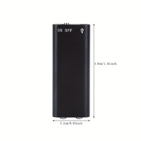 Enregistreur vocal numérique HD et lecteur MP3 Sk892, mini appareil d'enregistrement ABS de type basson