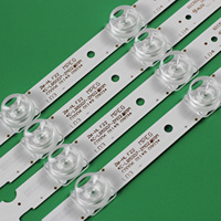 Bande lumineuse LED pour téléviseur LCD XS-574, TCL-GIC-50D6-3030-4X7-LX20180417, pour Thomson 50UD6306 50UD6406 50UD6676 50UD6696 50UD6696PS