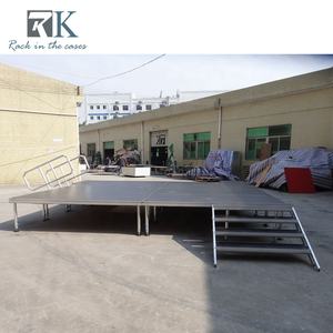 Plateforme antidérapante 4ft*8ft, détachable, forte capacité de charge, quatre pieds, pour scène - Product Image 3