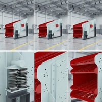 Dieselmotor-Betriebenes Erzaufbereitungsfahrzeug für Kies, Kalkstein und Granit mit Tragbarem Vibrationssieb und Motor
