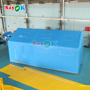 Tienda de campaña inflable a prueba de viento hermética azul portátil Sayok <span class=keywords><strong>para</strong></span> cambiarse de <span class=keywords><strong>ropa</strong></span> y lavarse - Product Image 5