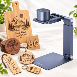 LaserPecker LP1 Plus Mini Portable Laser Engraver for Wood Leather Acrylic Glass and Custom Gift Engraving - Product Image 1