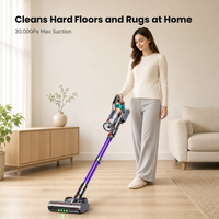 Aspirateur sans fil intelligent A33B, léger, portable, avec filtre HEPA, pour la maison, la voiture, l'hôtel, super puissance d'aspiration