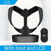 Correcteur de posture intelligent à capteur pour adultes, avec sangle réglable pour le haut du dos, en Spandex, pour hommes et femmes