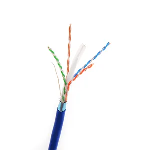 Cat6 FTP Manufacturer Lan Cable Cabos de melhor qualidade para rede