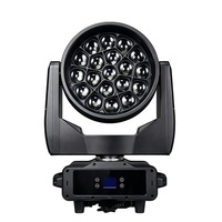 Projecteur LED mobile étanche IP65 19x40W Bee Eye 1940 pour extérieur, éclairage de scène et paysager, contrôle DMX512 3.5-50